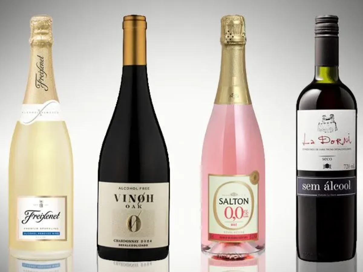 vinhos sem alcool